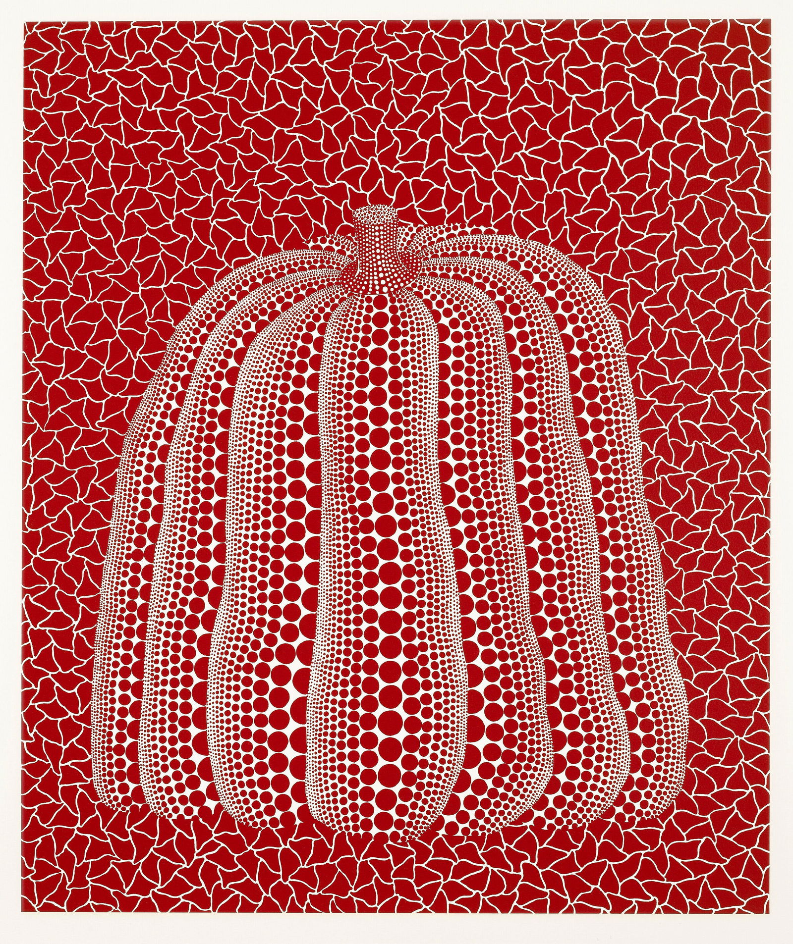 YAYOI KUSAMA (B. 1929) RED PUMPKIN AFTER (1 of 1)