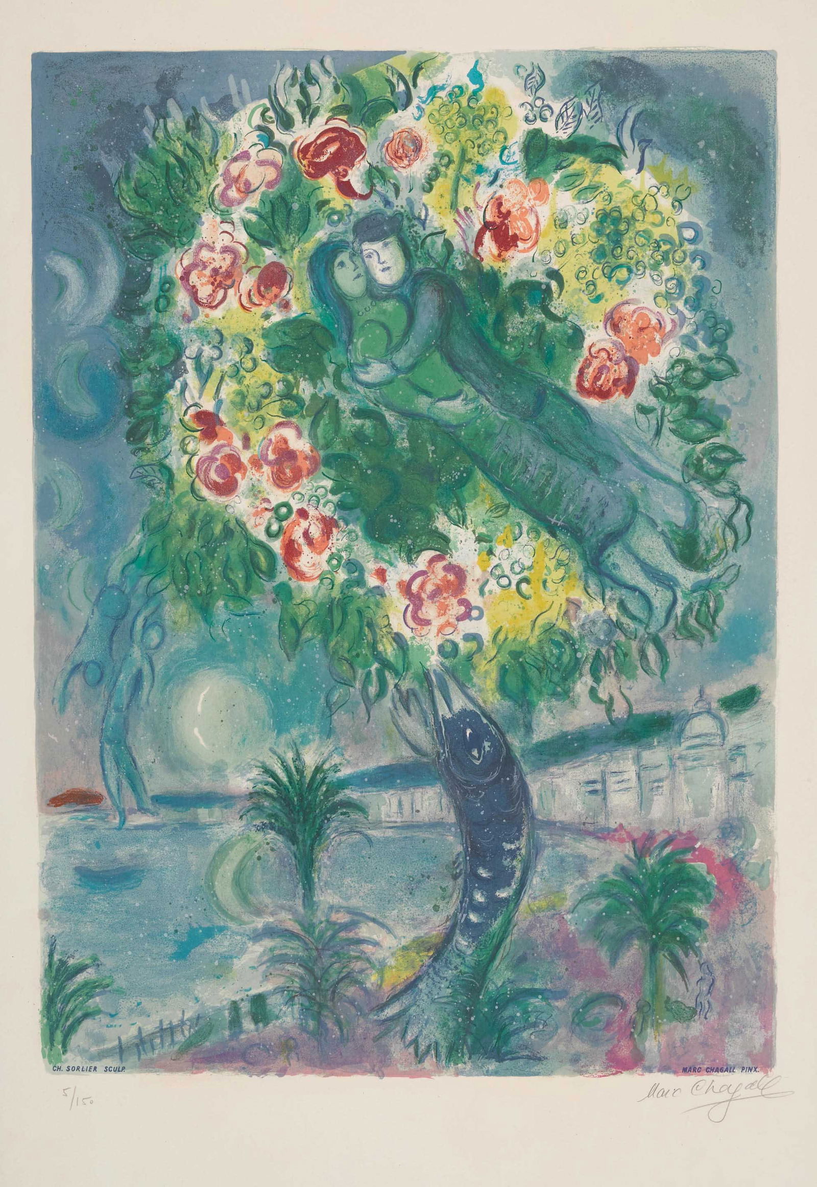 Marc Chagall Couple et Poisson, Nice et la Côte d'Azur, After (1 of 1)