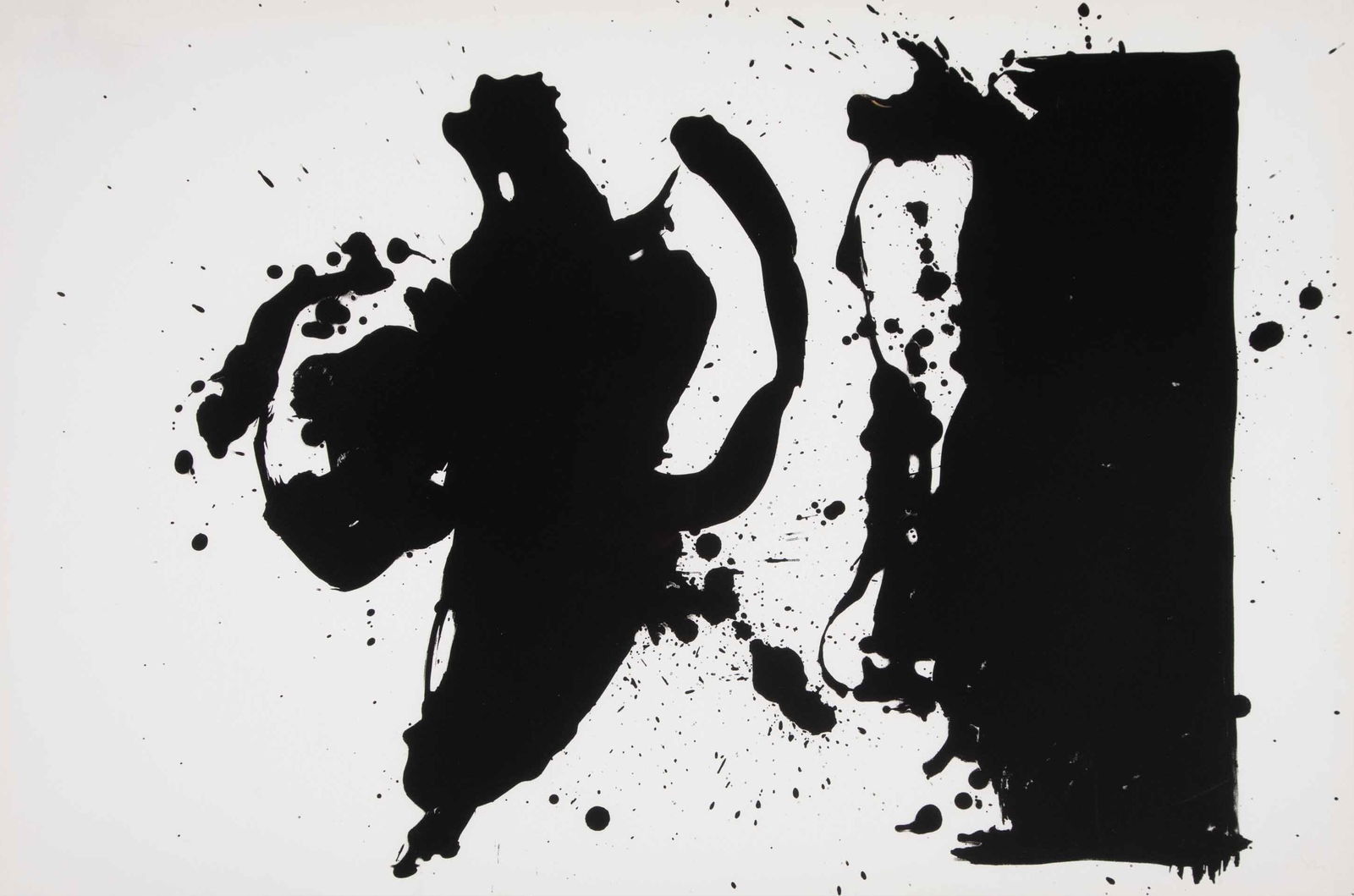 Robert Motherwell (American, 1915-1991) Elegy, After (1 of 1)