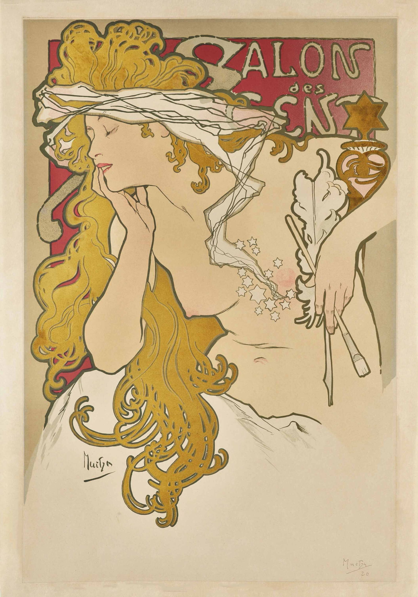 Alphonse Mucha Salon des Cent, After (1 of 1)