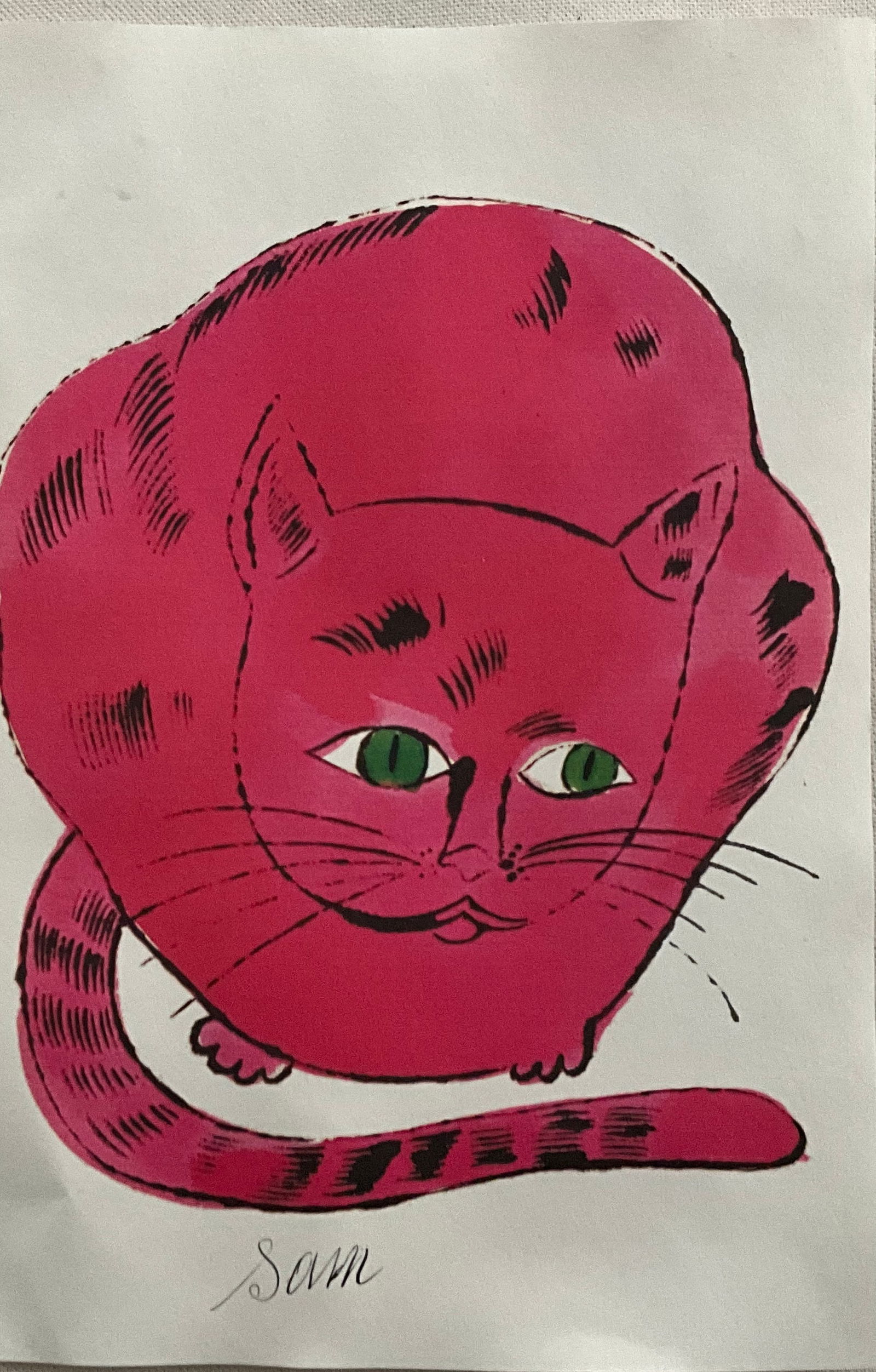 Ronnie Cutrone Felix The Cat Print