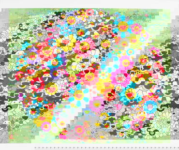 Takashi Murakami (Japanese) Open Your Hands Wide, After: Takashi Murakami (Japanese), Open Your Hands Wide, print in colors. Measures: 30 x 36 inches. Takashi Murakami (??? ?, Murakami Takashi; born February 1, 1962) is a Japanese contemporary artist. He wo