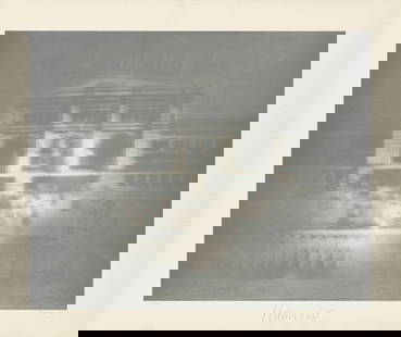 Gerhard Richter (German, b. 1932) Bahnhof (Hannover), Print, after: Gerhard Richter (German, b. 1932) Bahnhof (Hannover), Print, measures: 22 3/4 x 27 inches. Gerhard Richter is a German visual artist. Richter has produced abstract as well as photorealistic paintings,