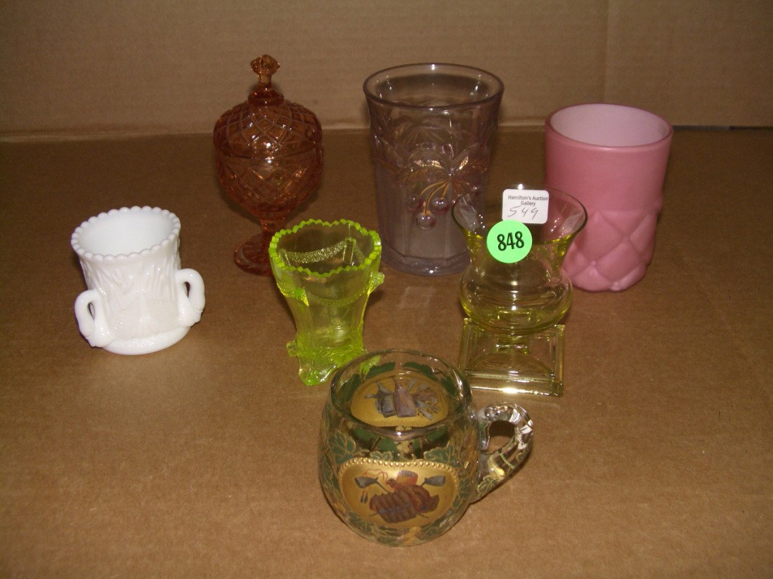 great collection of Victorian to vintage, toothpic: great collection of Victorian to vintage, toothpick holders, cup, small vase