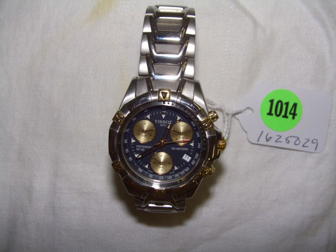 vintage Man's (private estate)wristwatch Tissot: vintage Man's (private estate)wristwatch Tissot Chronograph Stainless Steel