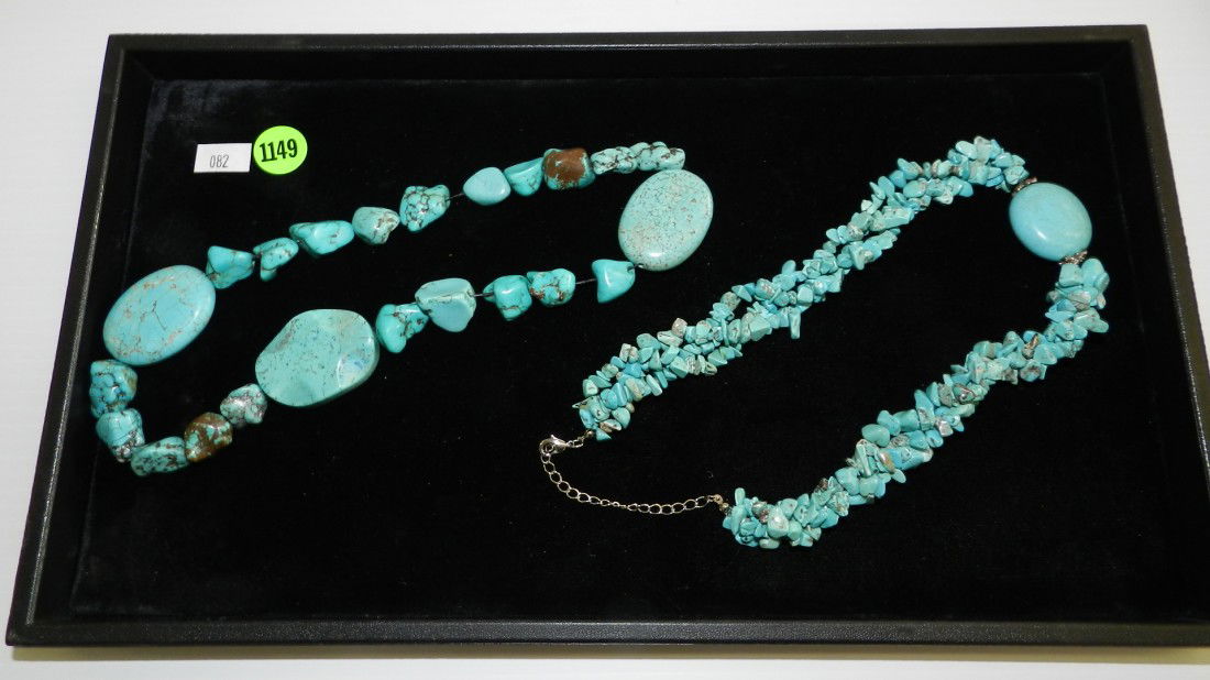 tray of estate jewelry Native American turquoise: tray of estate jewelry Native American turquoise (no tray)