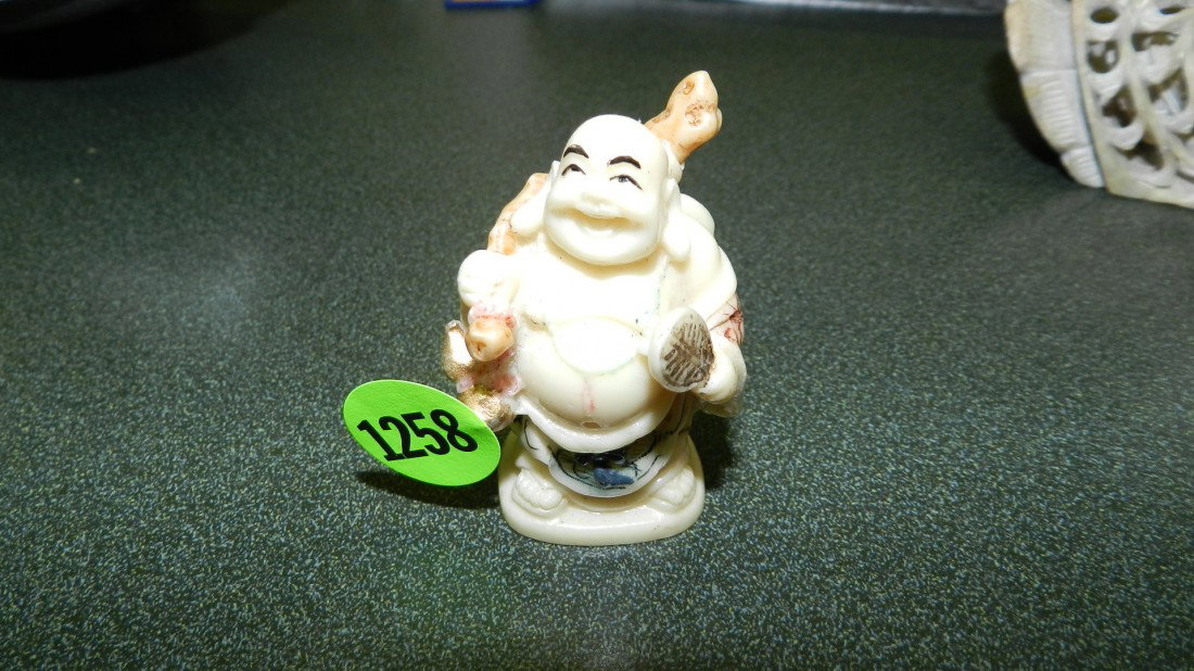 asian carved? Netsuke Buddha: asian carved? Netsuke Buddha
