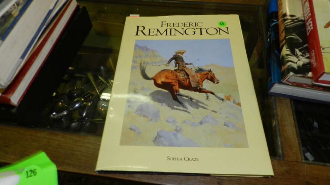 large coffee table book on Frederic Remington: large coffee table book on Frederic Remington