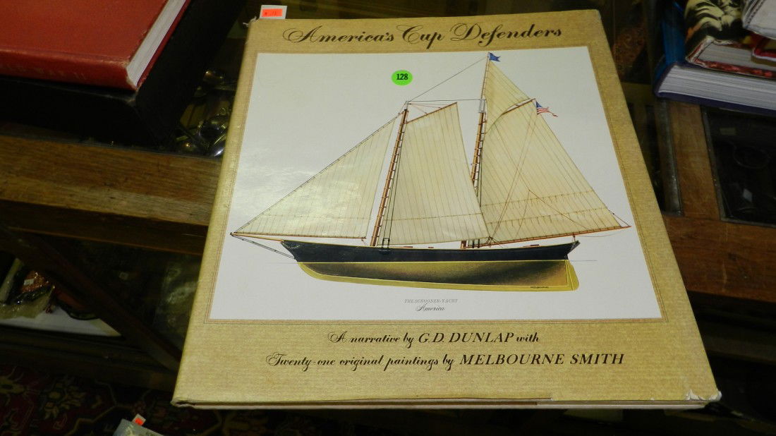 large coffee table book on America's Cup: large coffee table book on America's Cup