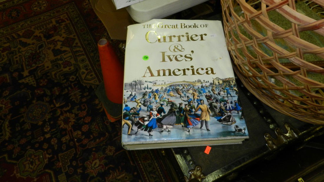 large coffee table book Currier & Ives: large coffee table book Currier & Ives
