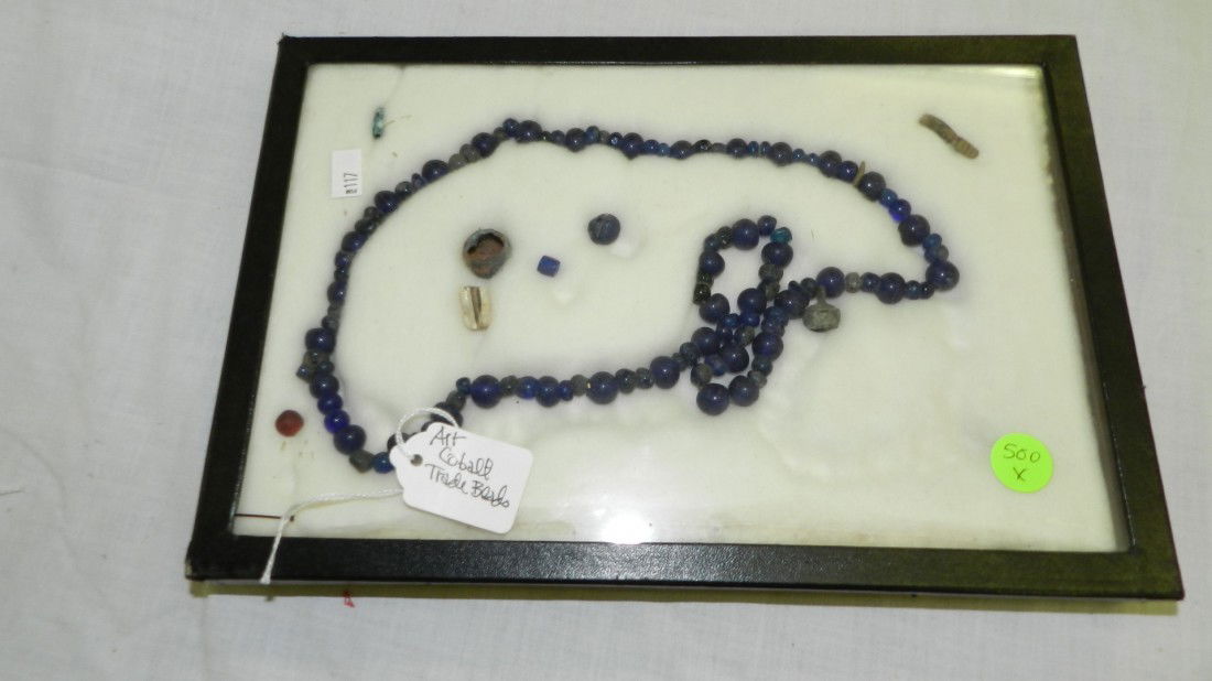 vintage Native American handmade trade beads: vintage Native American handmade trade beads