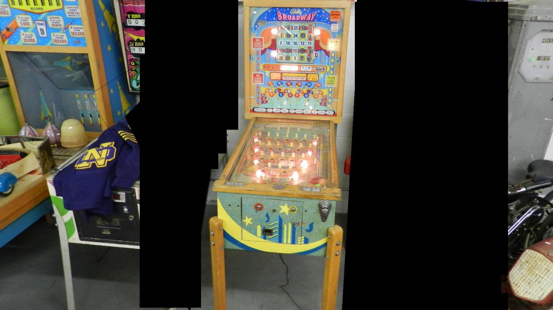 vintage bally pinball machine Hollywood, works SSR: vintage bally pinball machine Hollywood, works SSR