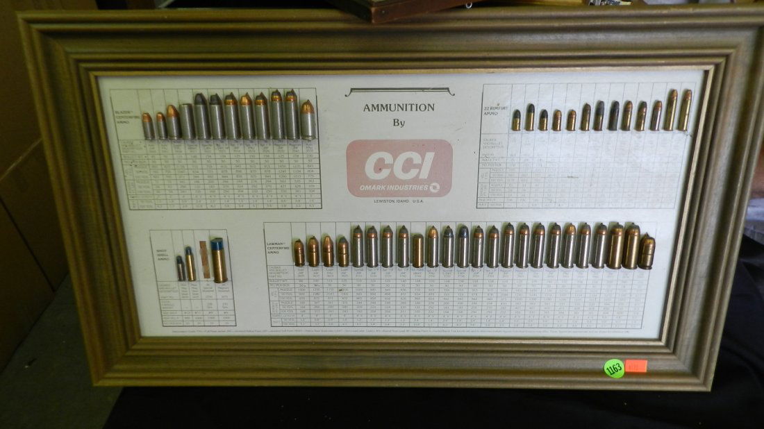 vintage CCI Bullet display on board: vintage CCI Bullet display on board