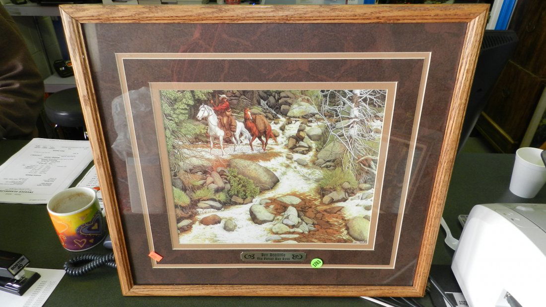 Bev Doolittle framed reprint