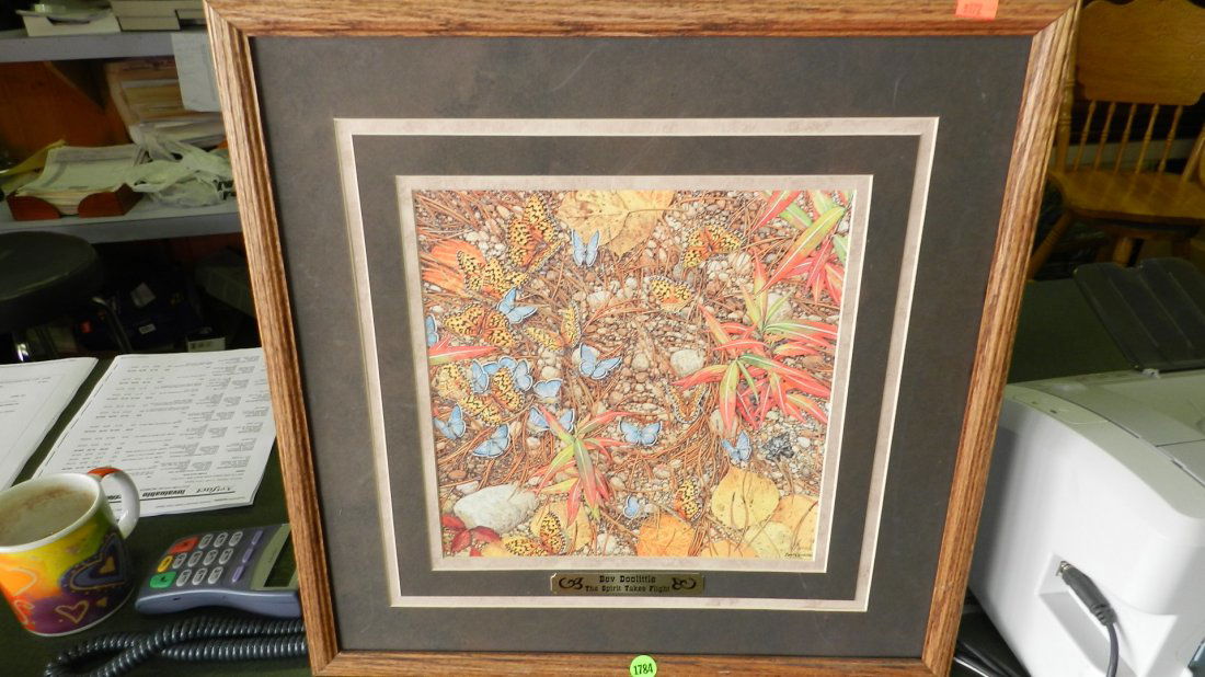 Bev Doolittle framed reprint, no glass