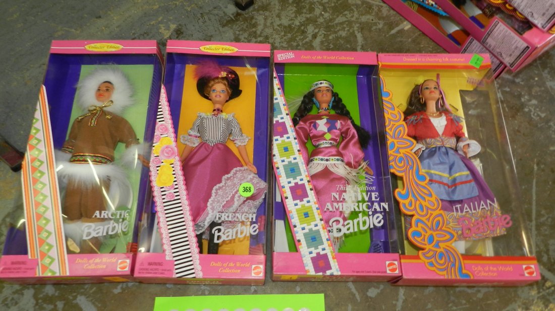 4 vintage MIB Barbie doll: 4 vintage MIB Barbie doll