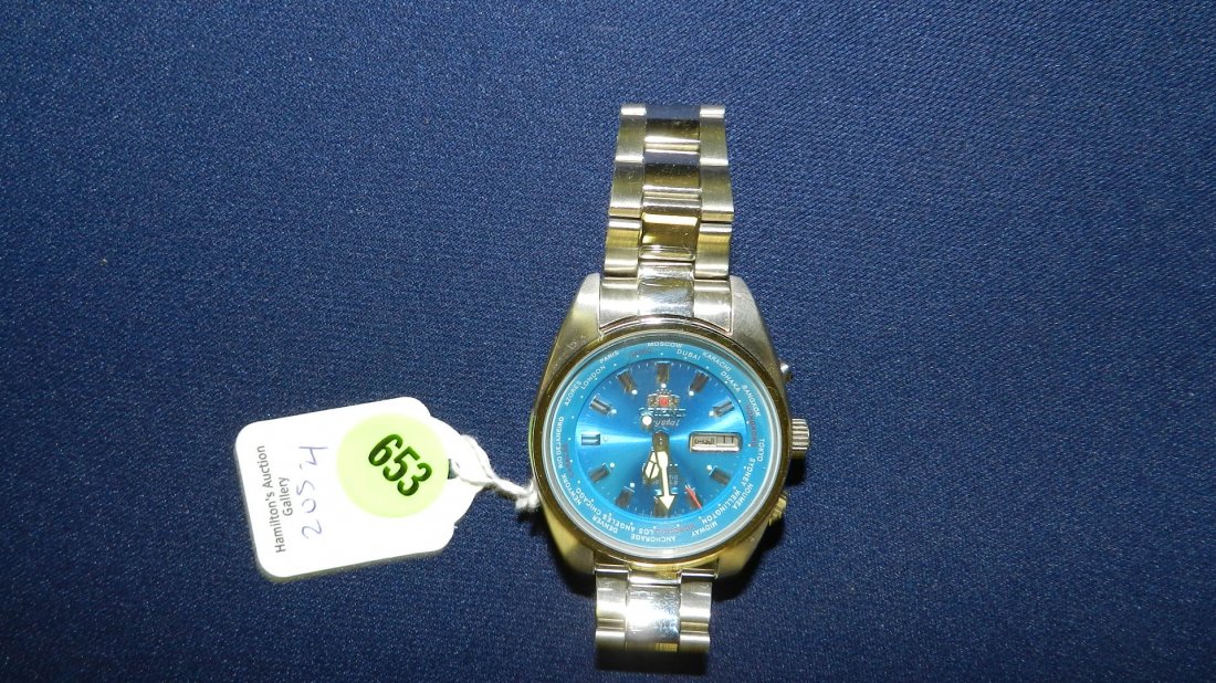 mens estate wrist watch by Orient: mens estate wrist watch by Orient