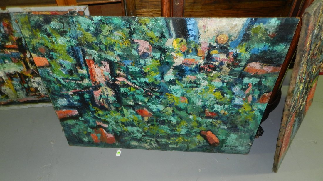 oil painting by seattle Korean American artist Jo: oil painting by seattle Korean American artist Joo-yon Ohm Cederberg "
