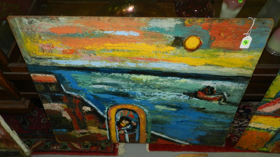 oil painting by seattle Korean American artist Jo: oil painting by seattle Korean American artist Joo-yon Ohm Cederberg