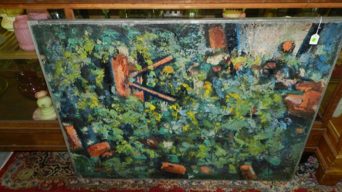 oil painting by seattle Korean American artist Jo: oil painting by seattle Korean American artist Joo-yon Ohm Cederberg