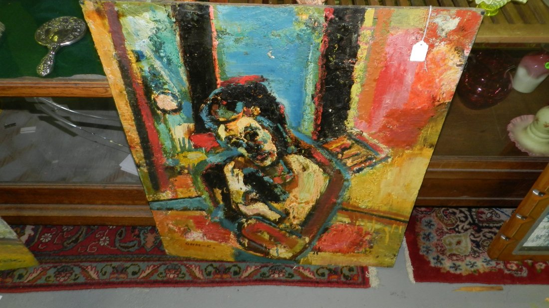 oil painting by seattle Korean American artist Jo: oil painting by seattle Korean American artist Joo-yon Ohm Cederberg