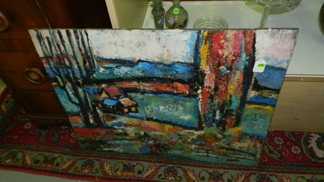 oil painting by seattle Korean American artist Jo: oil painting by seattle Korean American artist Joo-yon Ohm Cederberg
