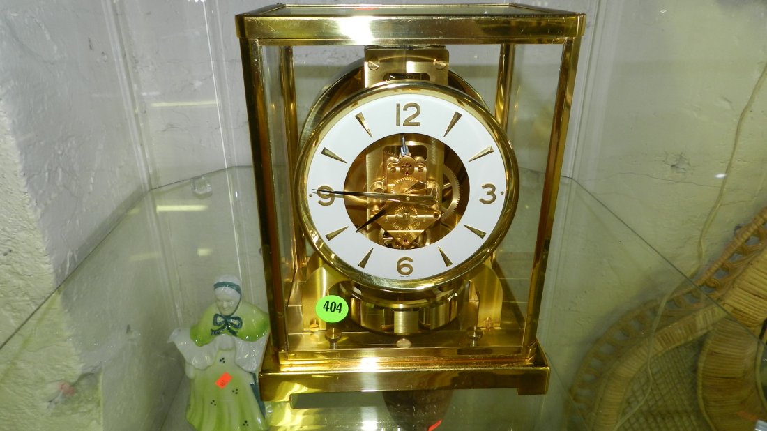 mid century Jaeger LeCoultre Swiss made mantle clo: mid century Jaeger LeCoultre Swiss made mantle clock SSR