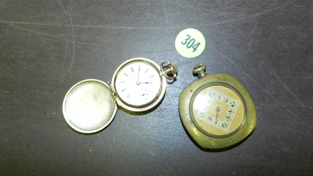 2 piece vintage pocket watches as seen ': 2 piece vintage pocket watches as seen '