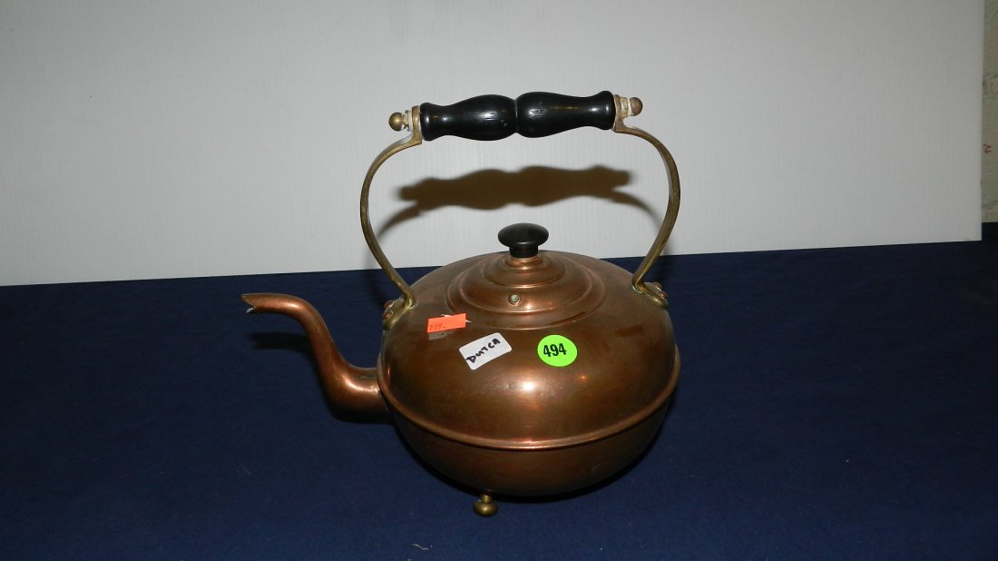 Made in England copper tea pot: Made in England copper tea pot