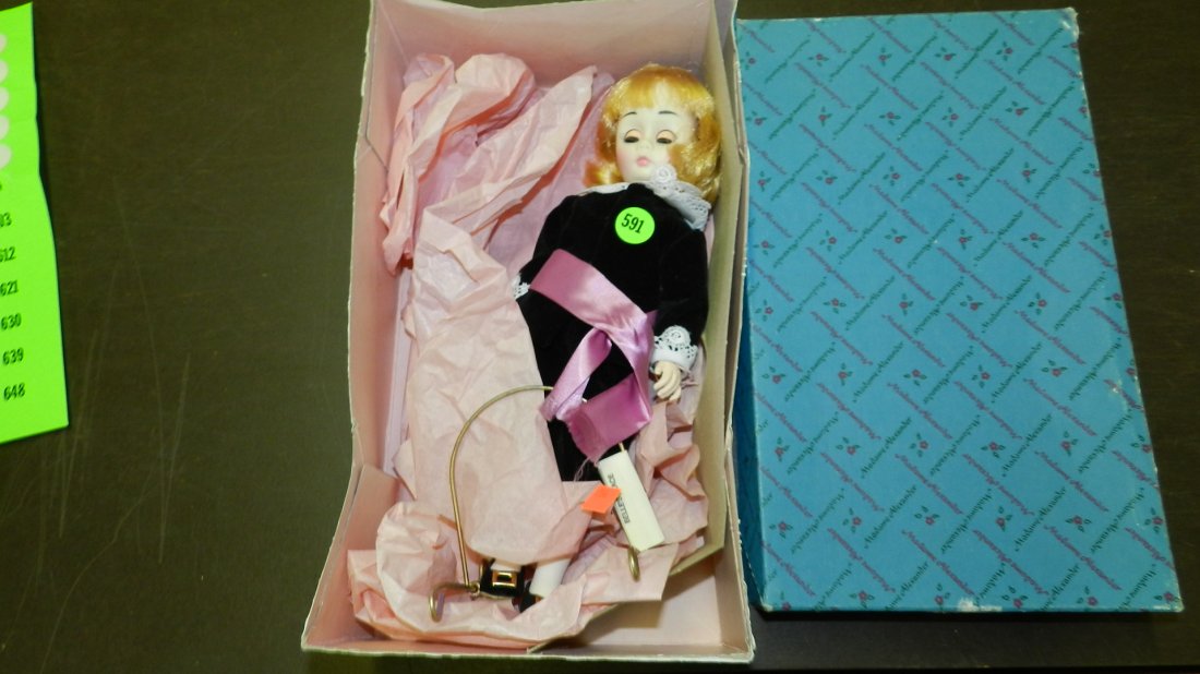 vintage doll in box by M. Alexander: vintage doll in box by M. Alexander