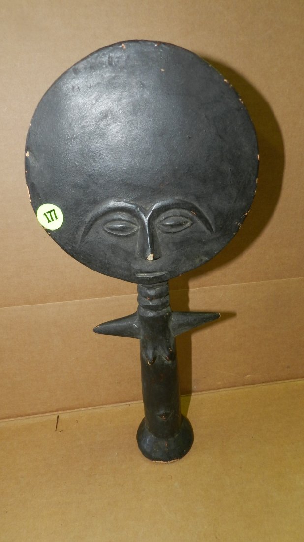 ?) African hand carved Fertility statue / doll 6 1/2: ?) African hand carved Fertility statue / doll 6 1/2