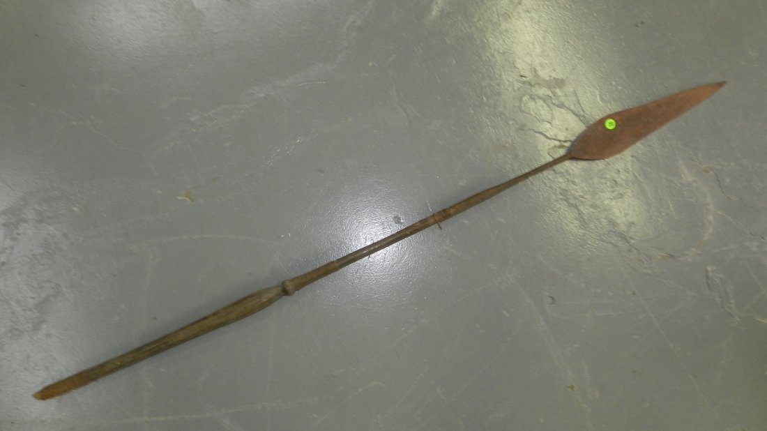 16079)Central African spear (N DR Congo) 57": 16079)Central African spear (N DR Congo) 57"