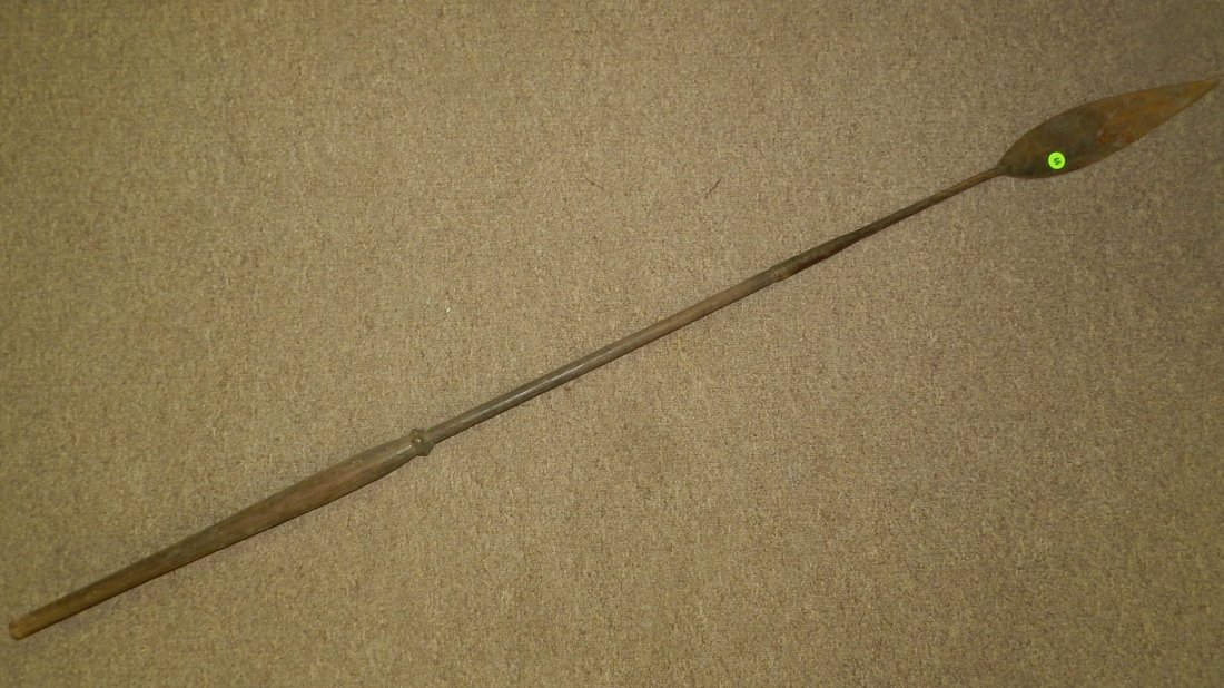 16079) Central African spear, from DR CONGO.: 16079) Central African spear, from DR CONGO.