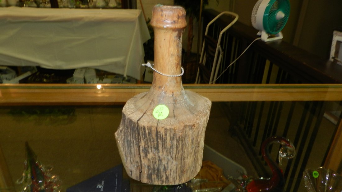 African? carved tree branch: African? carved tree branchbottle