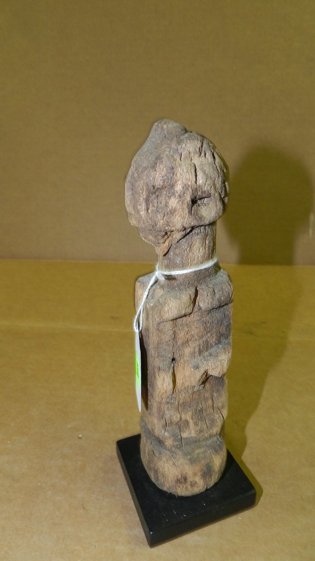 18004) African carved figure, very eroded. 8": 18004) African carved figure, very eroded. 8"
