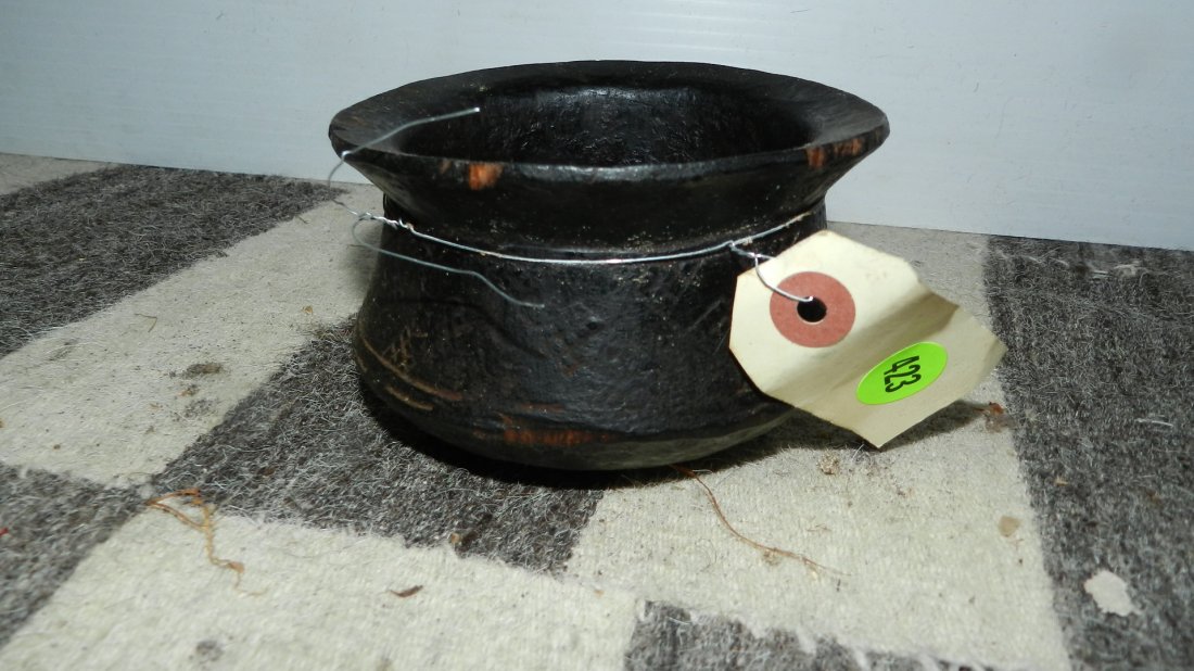 5225) Central African bowl. 4": 5225) Central African bowl. 4"