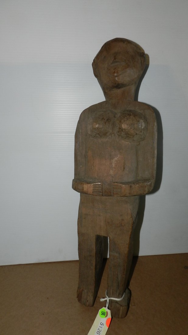 African carved Female - East African figure: African carved Female - East African figure