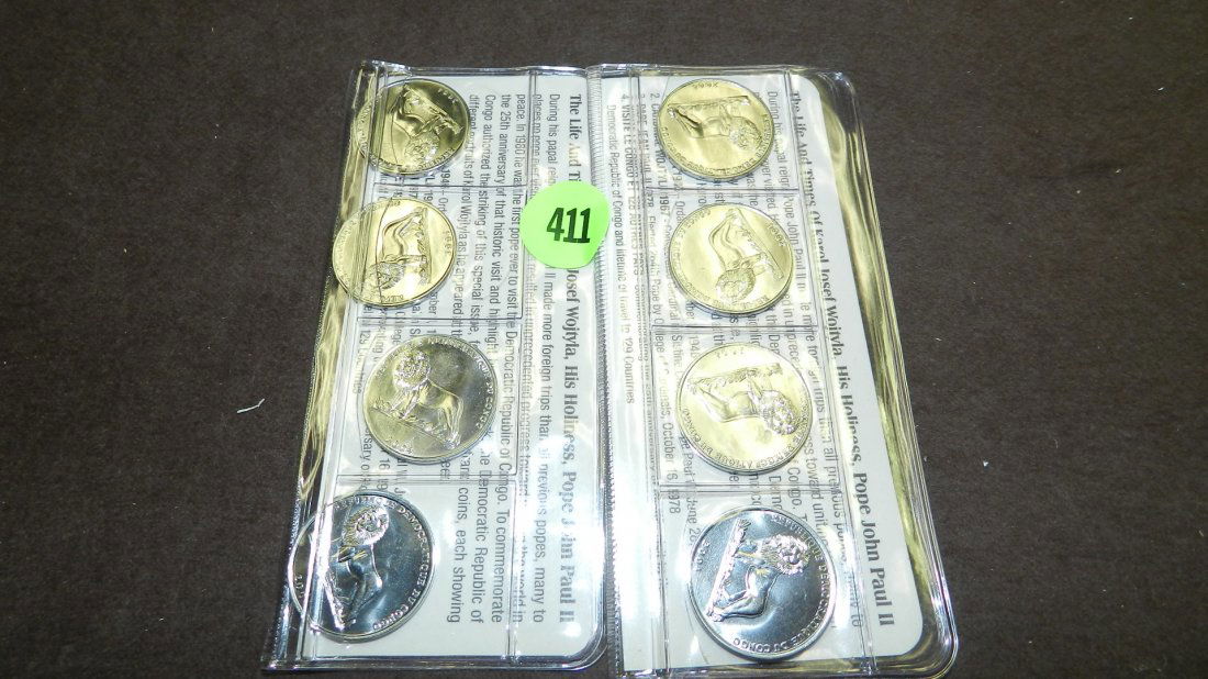 Group of Pope John Paul II coins: Group of Pope John Paul II coins