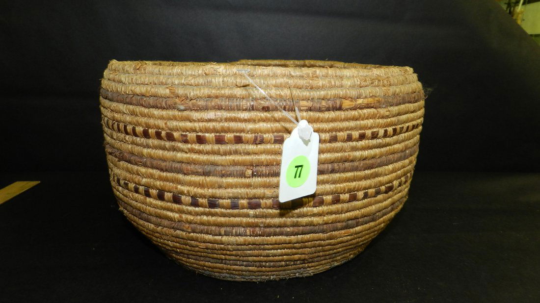 original hand woven Native American basket, Eskimo,: original hand woven Native American basket, Eskimo, Alaska