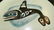 Original 1950's hand painted Native American killer - 2