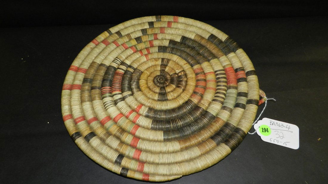 Original Native American hand woven trivet: Original Native American hand woven trivet