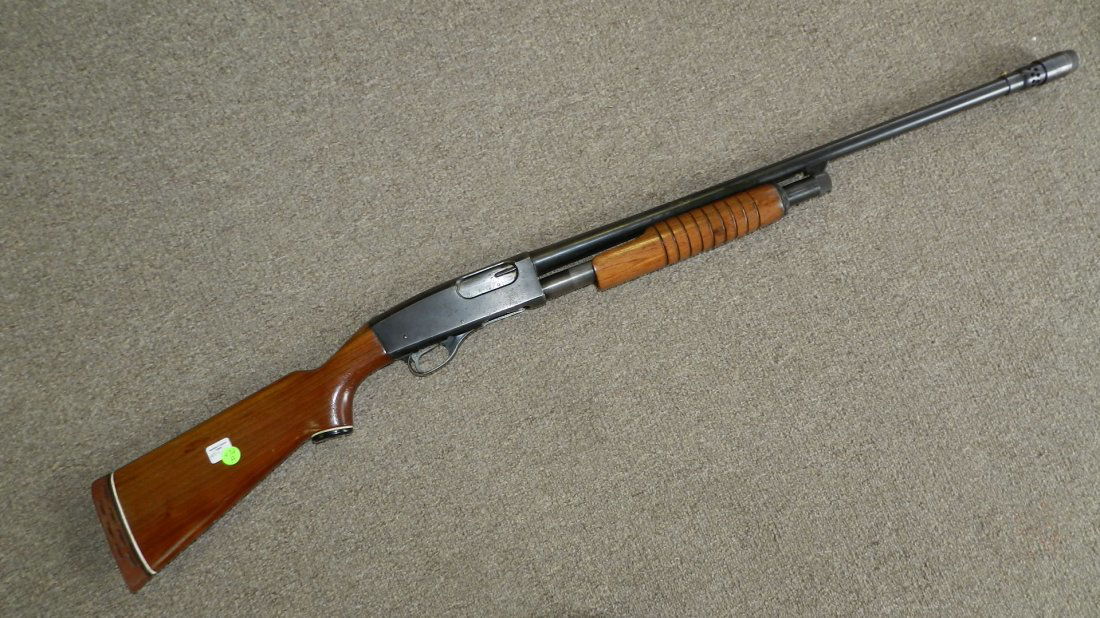 1) vintage Noble 12 GA pump shot gun model 60G, SN#664?: 1) vintage Noble 12 GA pump shot gun model 60G, SN#664? FFL paperwork required 25 fee