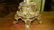 amazing Italian 3 Piece Clock & Candelabra Brass - 4
