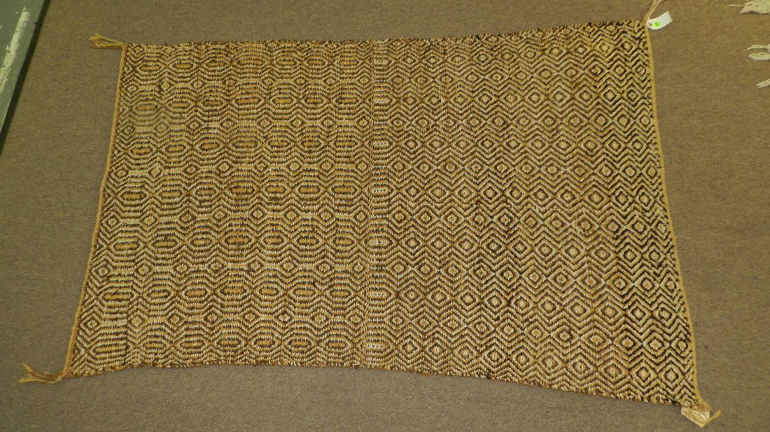 Original hand loomed Native American Navajo rug, cond: Original hand loomed Native American Navajo rug, cond G-VG