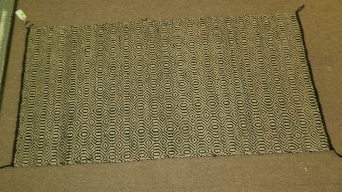 Original hand loomed Native American Navajo rug, cond: Original hand loomed Native American Navajo rug, cond G-VG