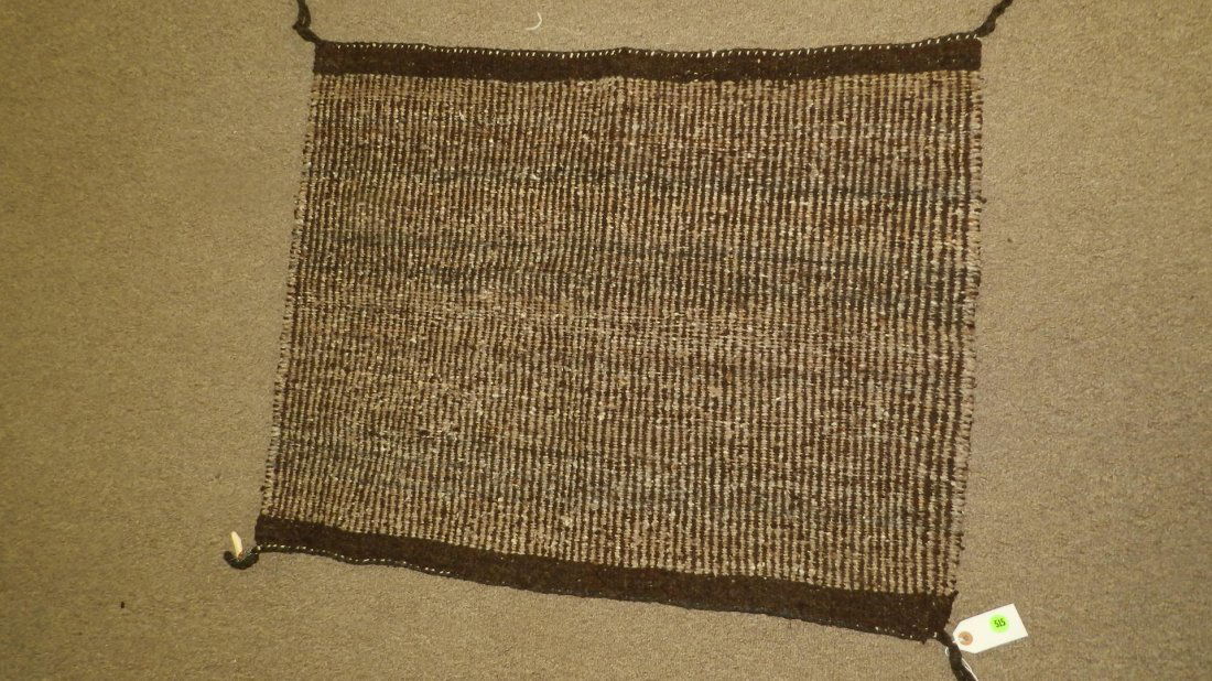 Original hand loomed Native American Navajo rug, cond: Original hand loomed Native American Navajo rug, cond G-VG