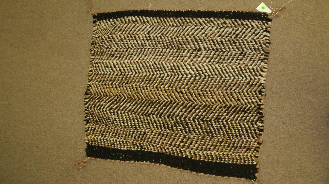 Original hand loomed Native American Navajo rug, cond: Original hand loomed Native American Navajo rug, cond G-VG
