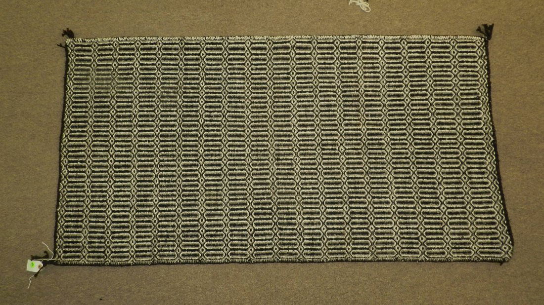 Original hand loomed Native American Navajo rug, cond: Original hand loomed Native American Navajo rug, cond G-VG