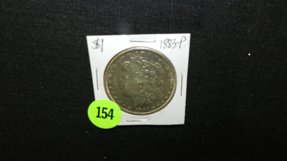 Nice US Morgan silver dollar 1883-P (1 of 2)