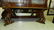 Outstanding, antique, marble top, French sideboard with - 3
